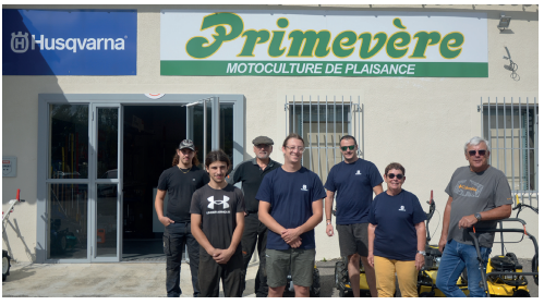 L'équipe Primevere de Salon-de-Provence